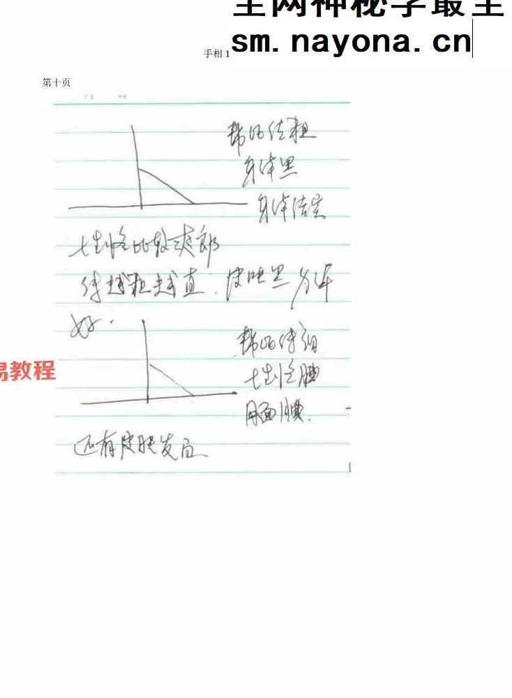 陈鼎龙的儿子陈大有西安派手相资料pdf 10册