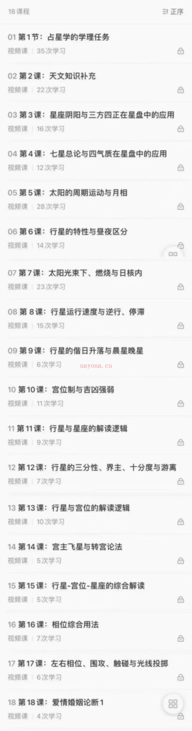 Jenny 简妮老师古典占星初阶+中阶+推运与合盘高阶班