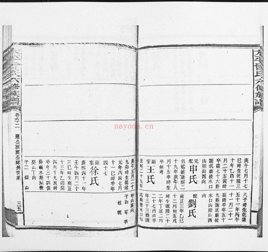 太平曾氏六修族谱（犹他州藏湖南省图书馆藏本）共148册