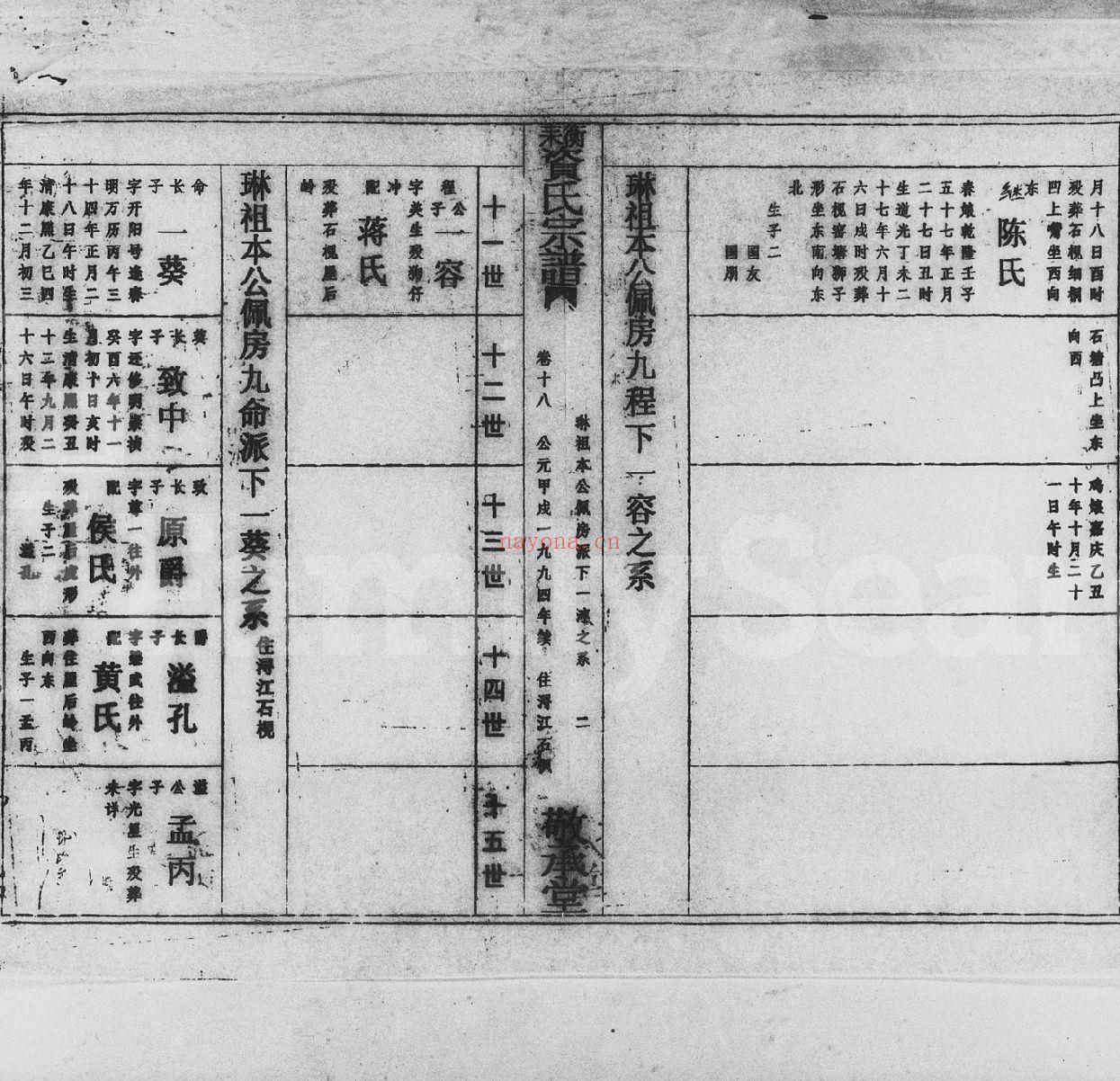 资氏宗谱族谱(犹他州藏湖南省)共5册