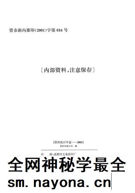 资阳统计年鉴（2001）.pdf电子版_四川省志插图5