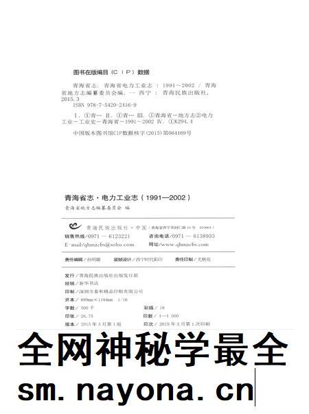 青海省志·电力工业志（1991——2002）.pdf电子版_青海省志插图5