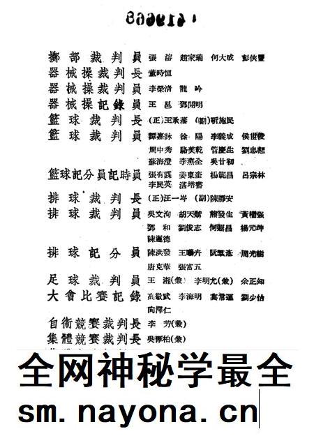 西南区第一届人民体育运动大会秩序册-大会筹委会 编-1952.5.pdf电子版_重庆市志插图5 西南区第一届人民体育运动大会秩序册-大会筹委会 编-1952.5.pdf电子版_重庆市志插图5