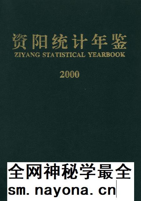 资阳统计年鉴（2000）.pdf电子版_四川省志插图