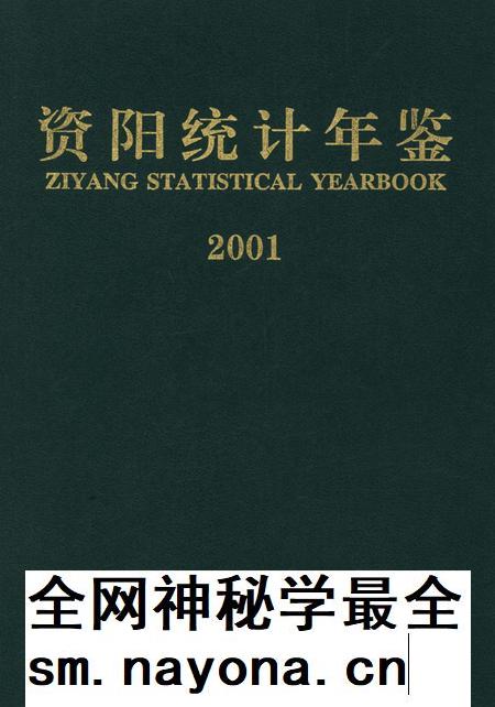 资阳统计年鉴（2001）.pdf电子版_四川省志插图
