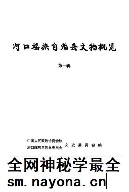 河口瑶族自治县文物概览(第一辑).pdf电子版_云南省志插图4 河口瑶族自治县文物概览(第一辑).pdf电子版_云南省志插图4