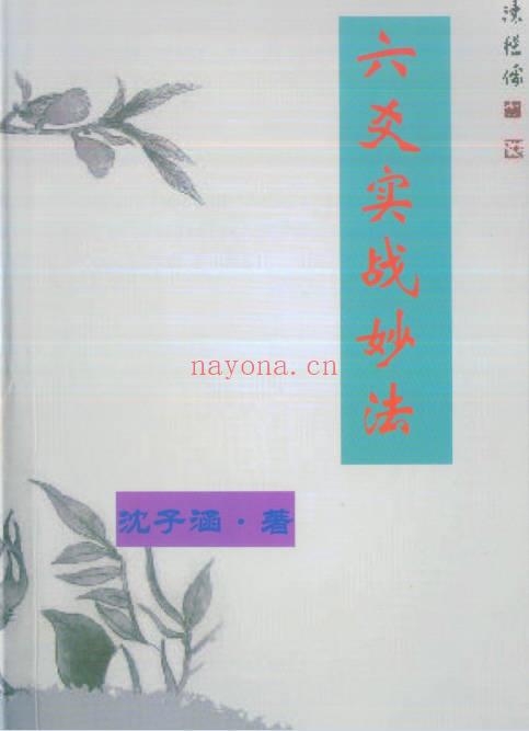 沈子涵《六爻实战妙法》269页.PDF电子版