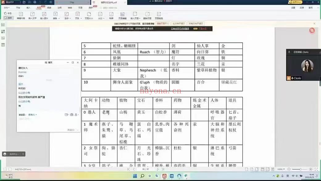 【塔罗案例】残雪 塔罗解牌班 视频课程