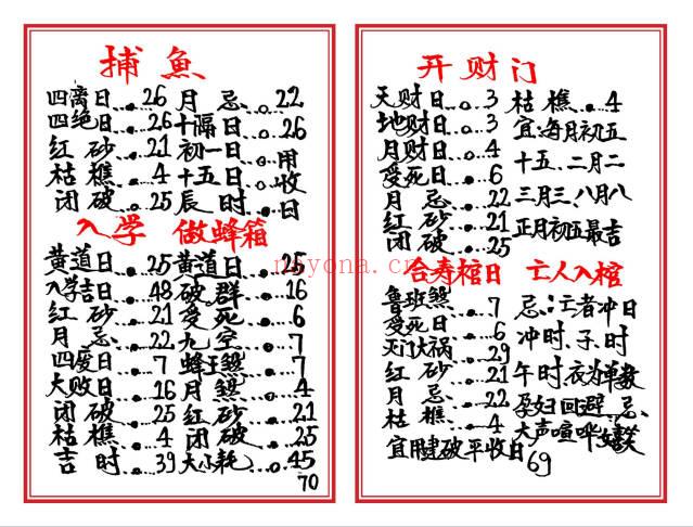 《高级择日通书总册》彩版40双页.PDF电子版
