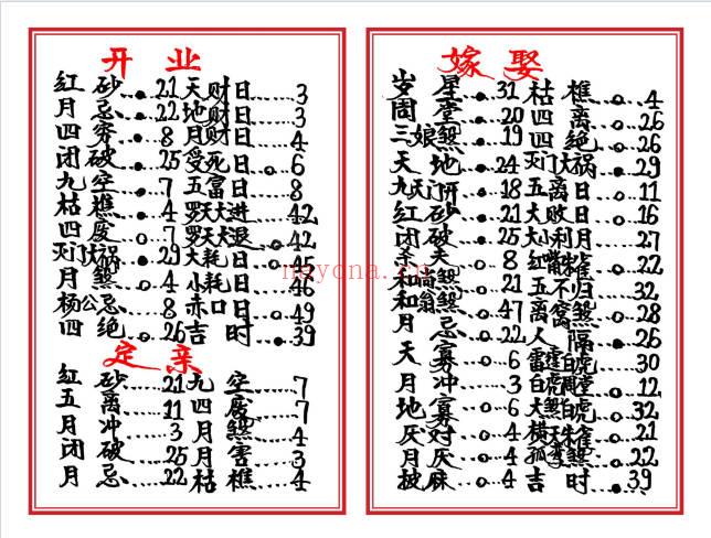 《高级择日通书总册》彩版40双页.PDF电子版