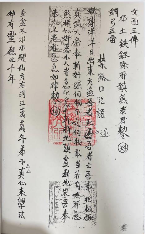 曾法能（能公)《茅山真心教曾法能亲抄法本》上册+下册.PDF电子版