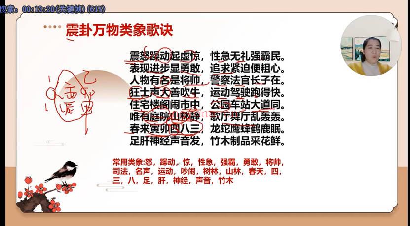 久珍老师《梅花易数》教学视频30集