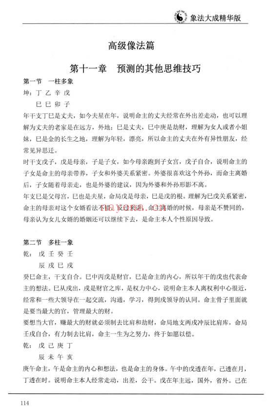 陈朝阳《盲派高级象法》象法大成精华版258页.PDF电子版
