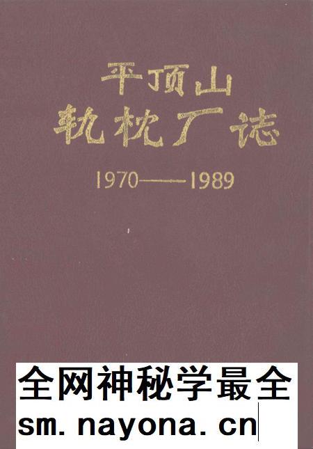 平顶山轨枕厂志  1970-1989.pdf电子版_河南省志插图