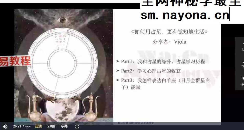 醒时占星合集视频