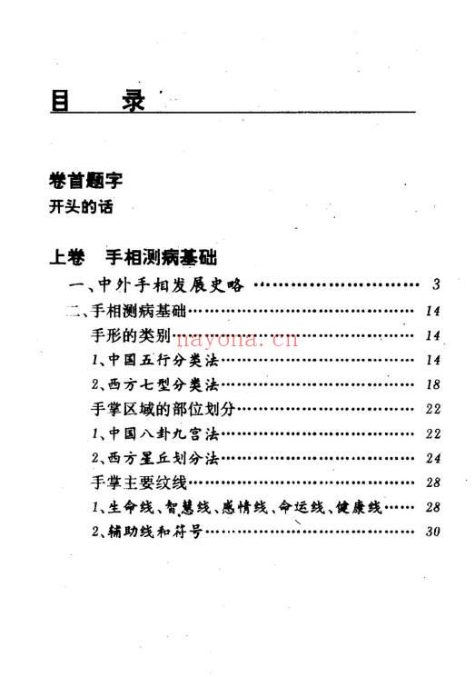 洪丕谟 张文《手相测病大全》274页.PDF电子版