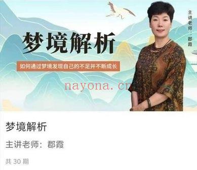 如是禅说《梦境解析》视频课30集