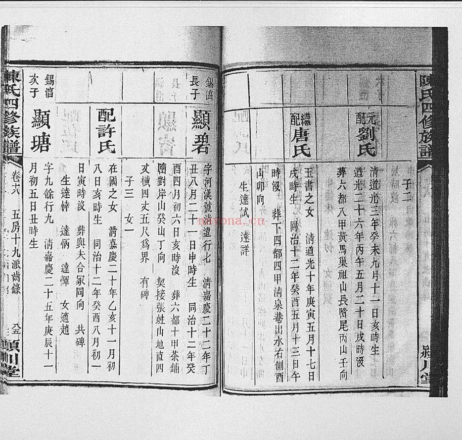 陈氏宗谱族谱（犹他州藏湖南省）第03部分-共266册