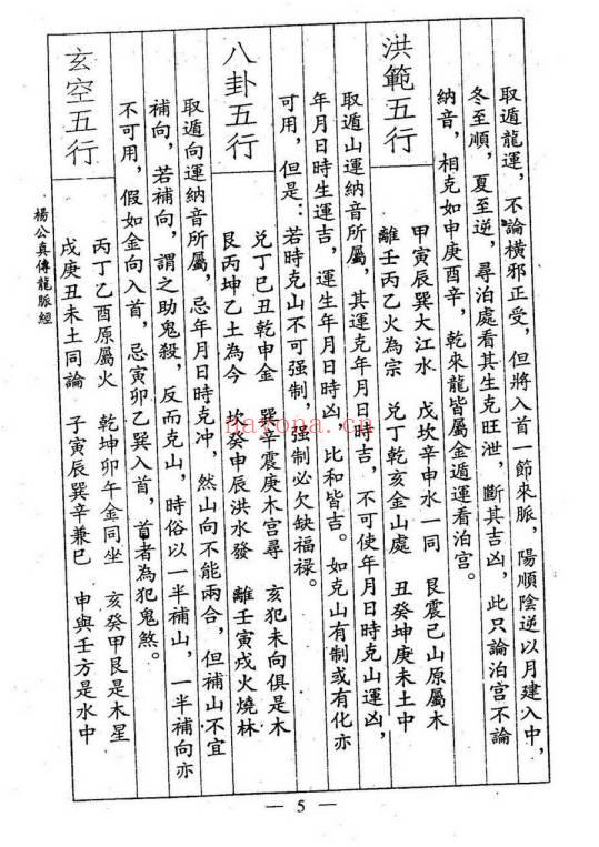 杨救贫原着《杨公真传龙脉经》古本26页.PDF电子版