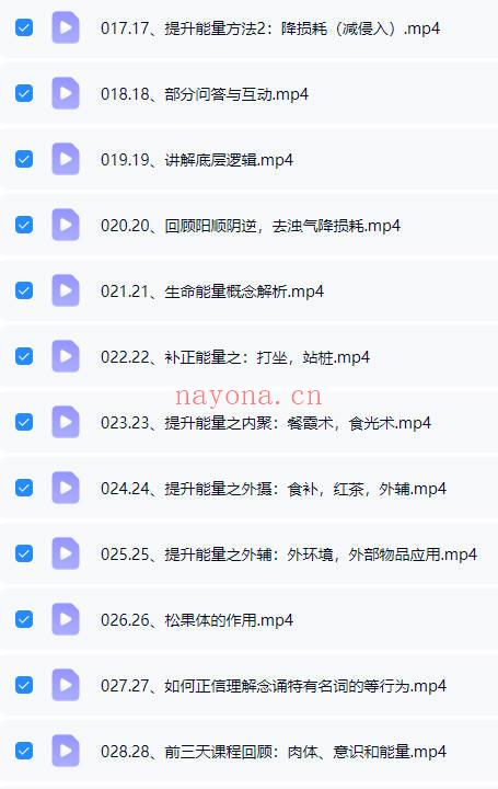 伏泓霖（网名伏羲后人)《能量的奥秘（修行进阶）》40集视频+音频