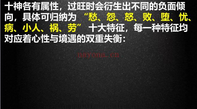 夏光明团队陈啸哲《十神过盛的核心表现：气偏则损，各有其征》18页PDF文档