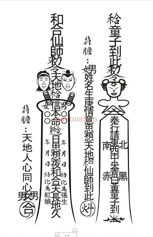 珍藏版：天和符诀《天和派符咒法本》7册.PDF电子版