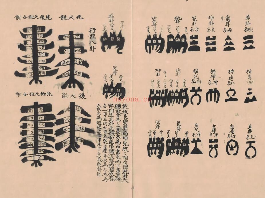 三僚杨公家藏珍本《地学统照》穿山透地分金水法定诀 88页双页版 国学古籍 第4张