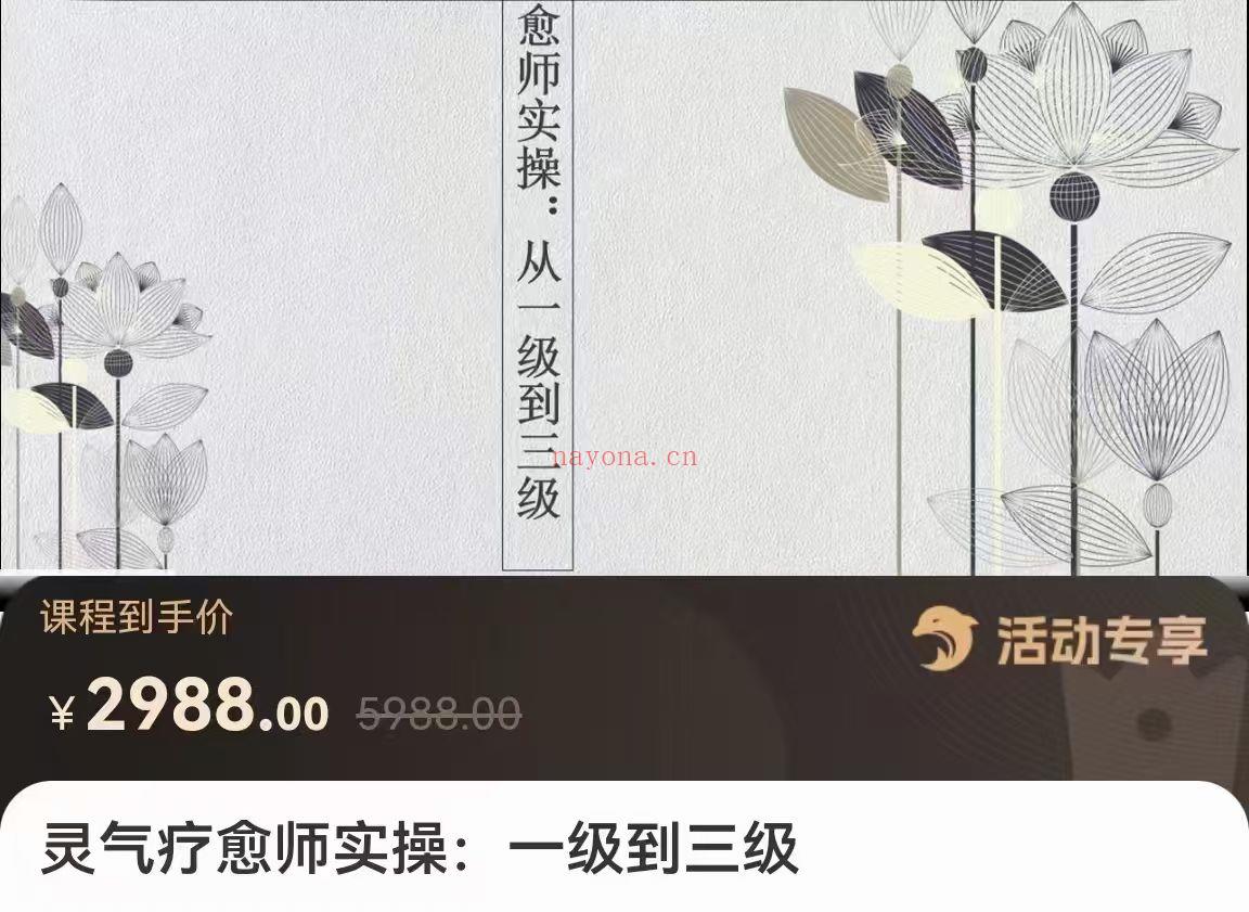 『灵气疗愈』晨曦之星·灵气疗师愈实操