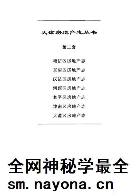 河西区房地产志.pdf电子版_天津市志插图1