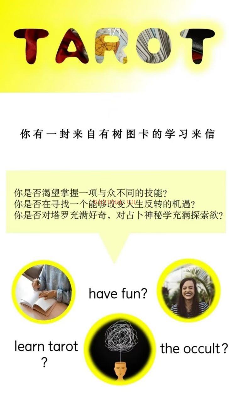 【塔罗课】体感力巧学-塔罗创富训练营