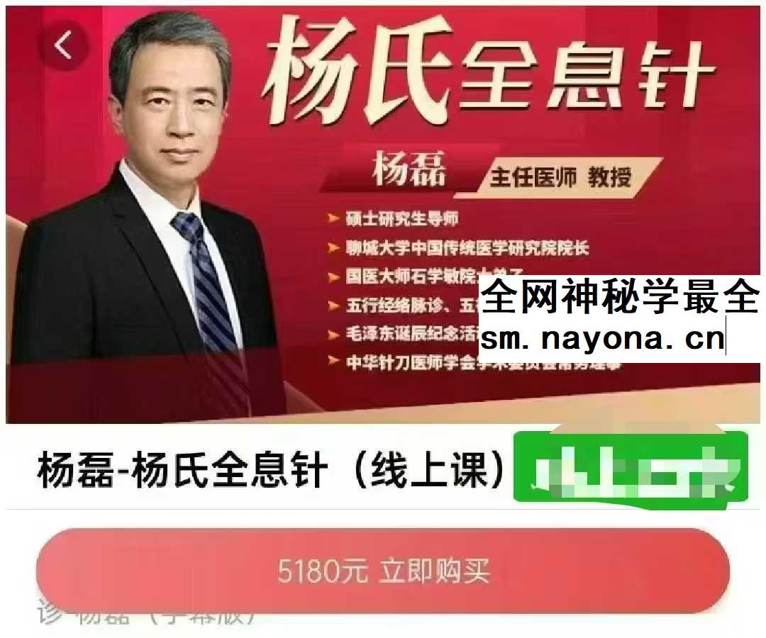 杨氏全息针
