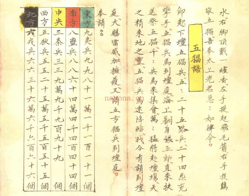 茅山派法本《梅山道医秘诀》45页双页版 国学古籍 第3张-古籍汇典 茅山派法本《梅山道医秘诀》45页双页版 国学古籍 第3张