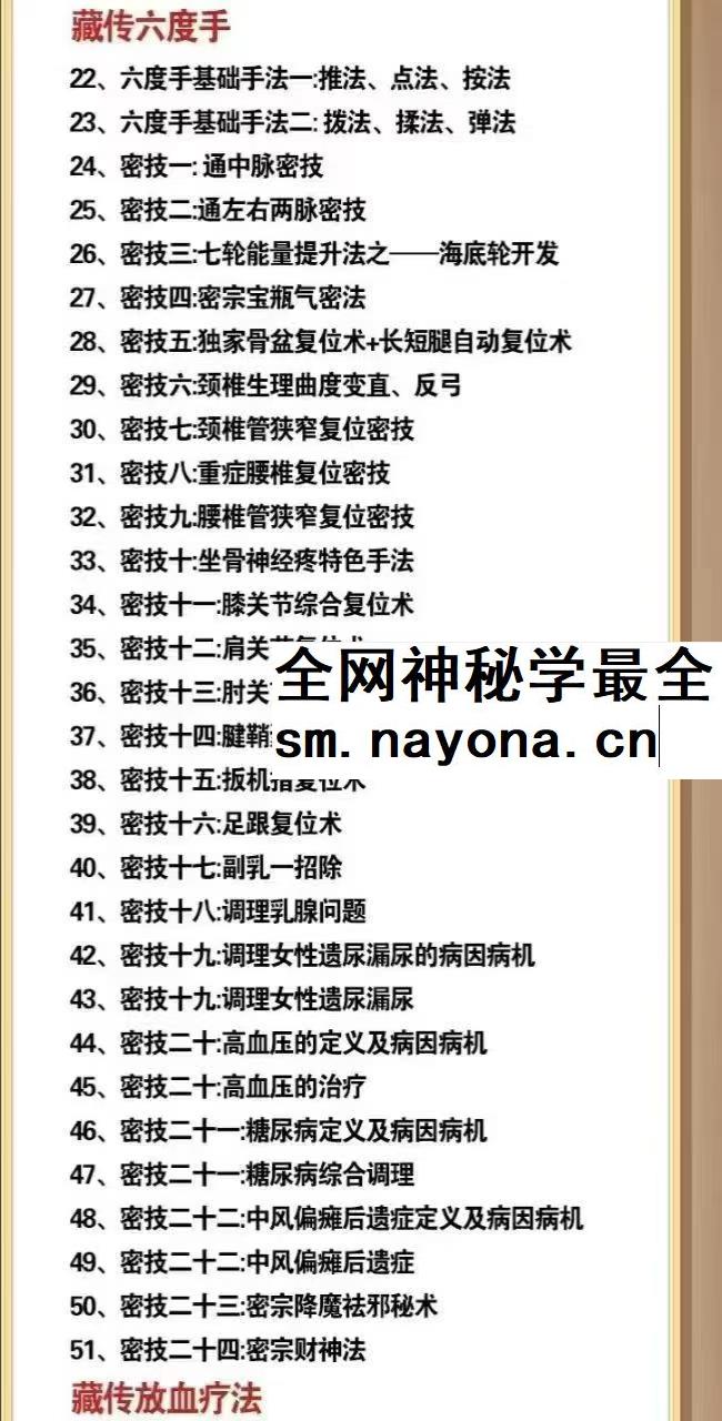 徐灏哲 徐氏藏传弟子班6套