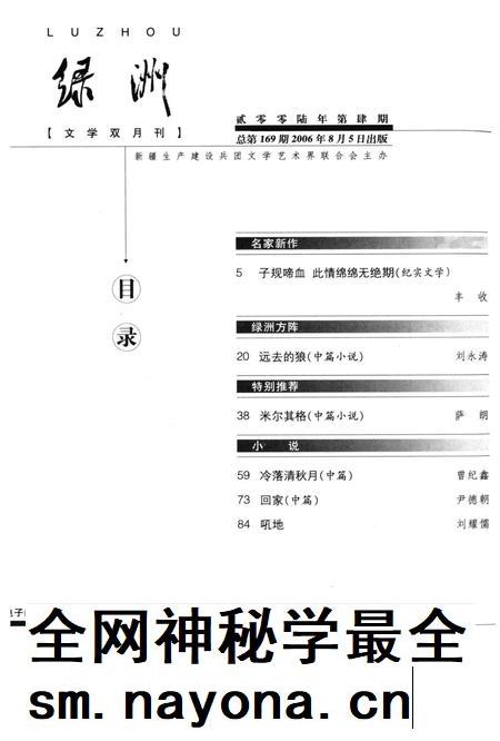 新疆绿洲2006年第04期.pdf电子版_新疆维吾尔族自治区志插图3