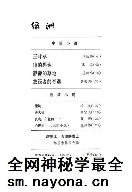 新疆绿洲1985年第01期.pdf电子版_新疆维吾尔族自治区志插图3 新疆绿洲1985年第01期.pdf电子版_新疆维吾尔族自治区志插图3