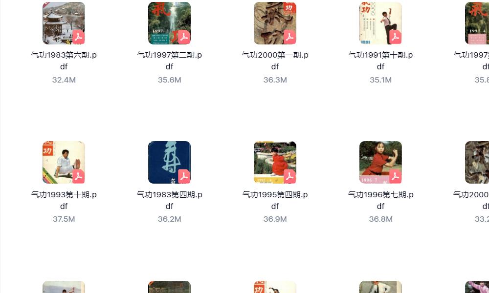 气功杂志全集200册电子版 高端法本 气功杂志全集200册电子版 高端法本