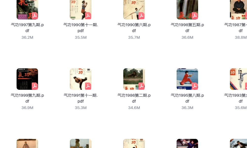 气功杂志全集200册电子版 高端法本 气功杂志全集200册电子版 高端法本