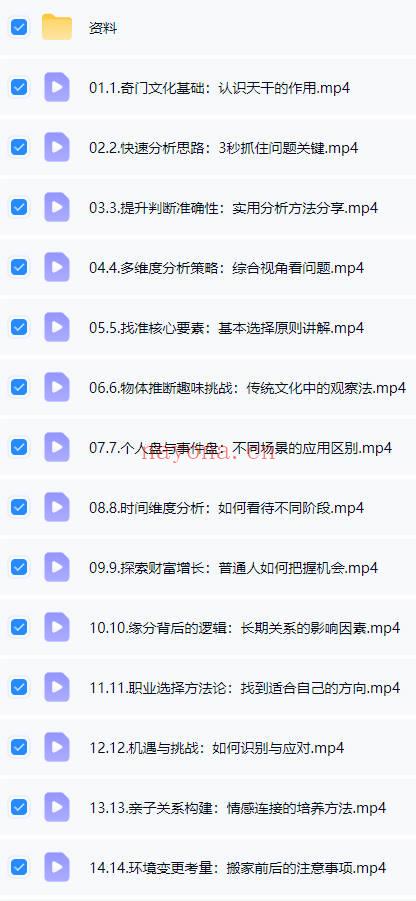 至阳2026《古法决策学速效实战班》31集视频+全套课件含运筹