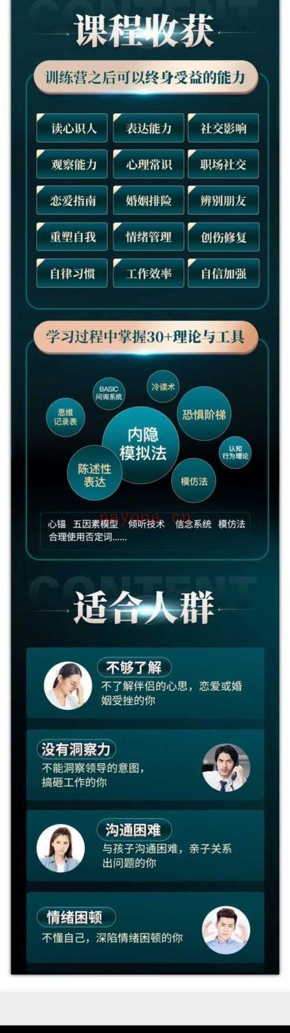 卢文建《38天读心识人训练营 一眼识人 一秒读心》50集视频