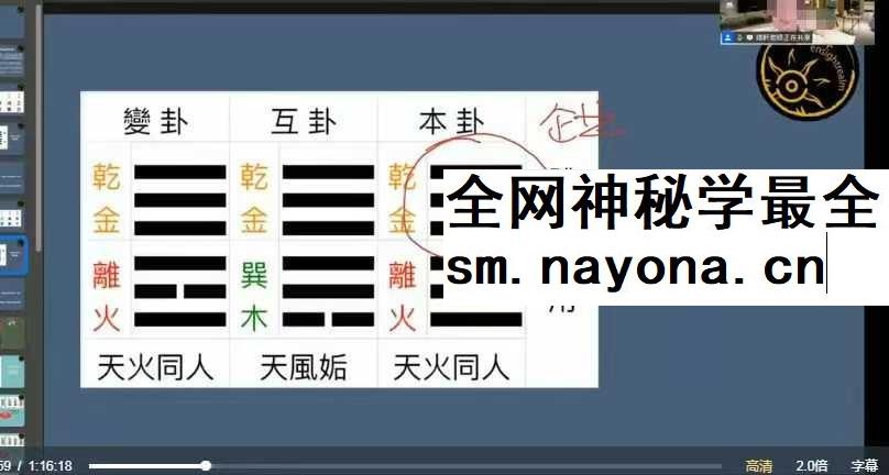 贺侨莉 丙午流年运势 1集视频