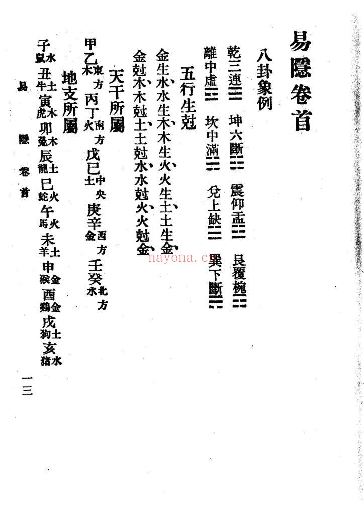 《易隐》六爻9