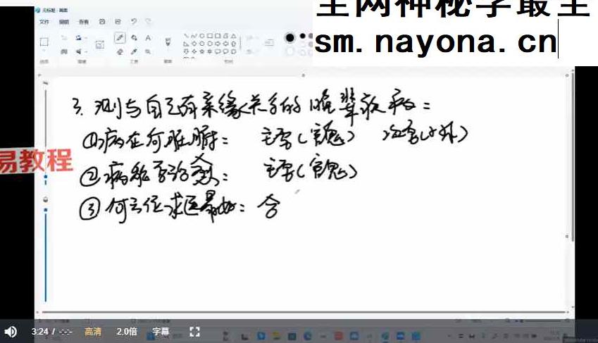 旭闳《吕文艺吕氏六爻》教学视频51集，每个视频1小时左右