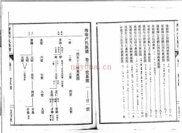 C0987_海南卢氏族谱_三.pdf[地方藏谱] - 家谱