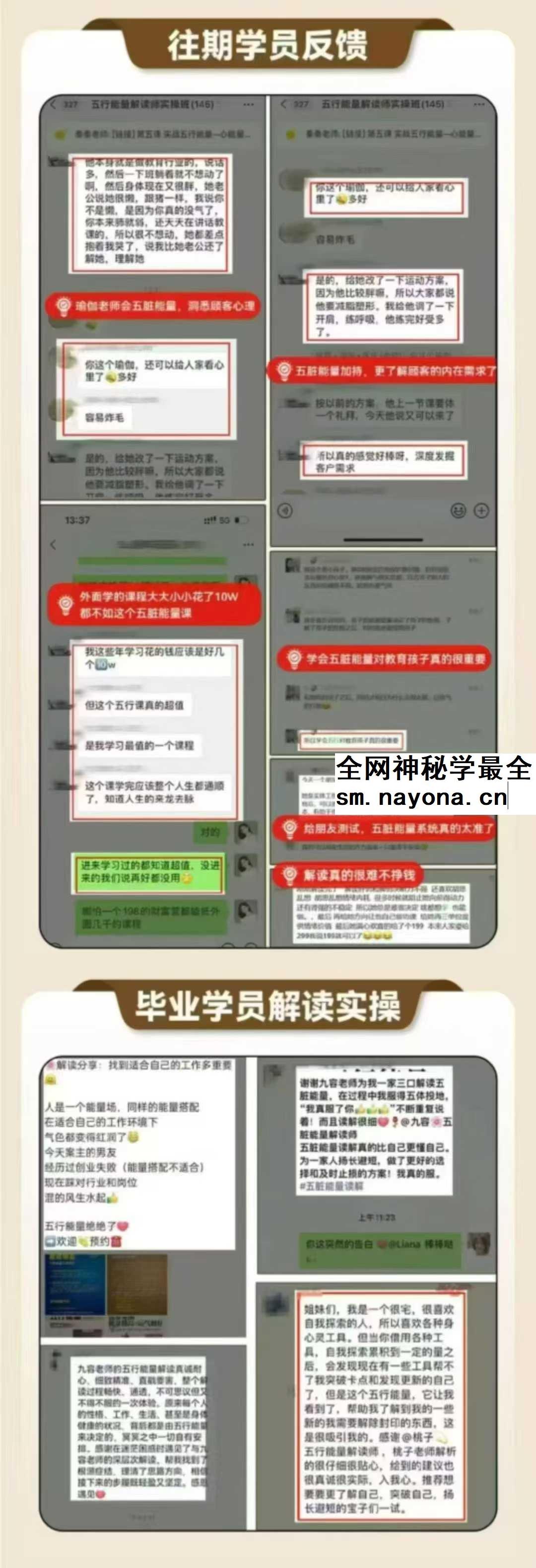 6月26日开课 五行能量解读师实操班课程 身心全息 财富落地 课程