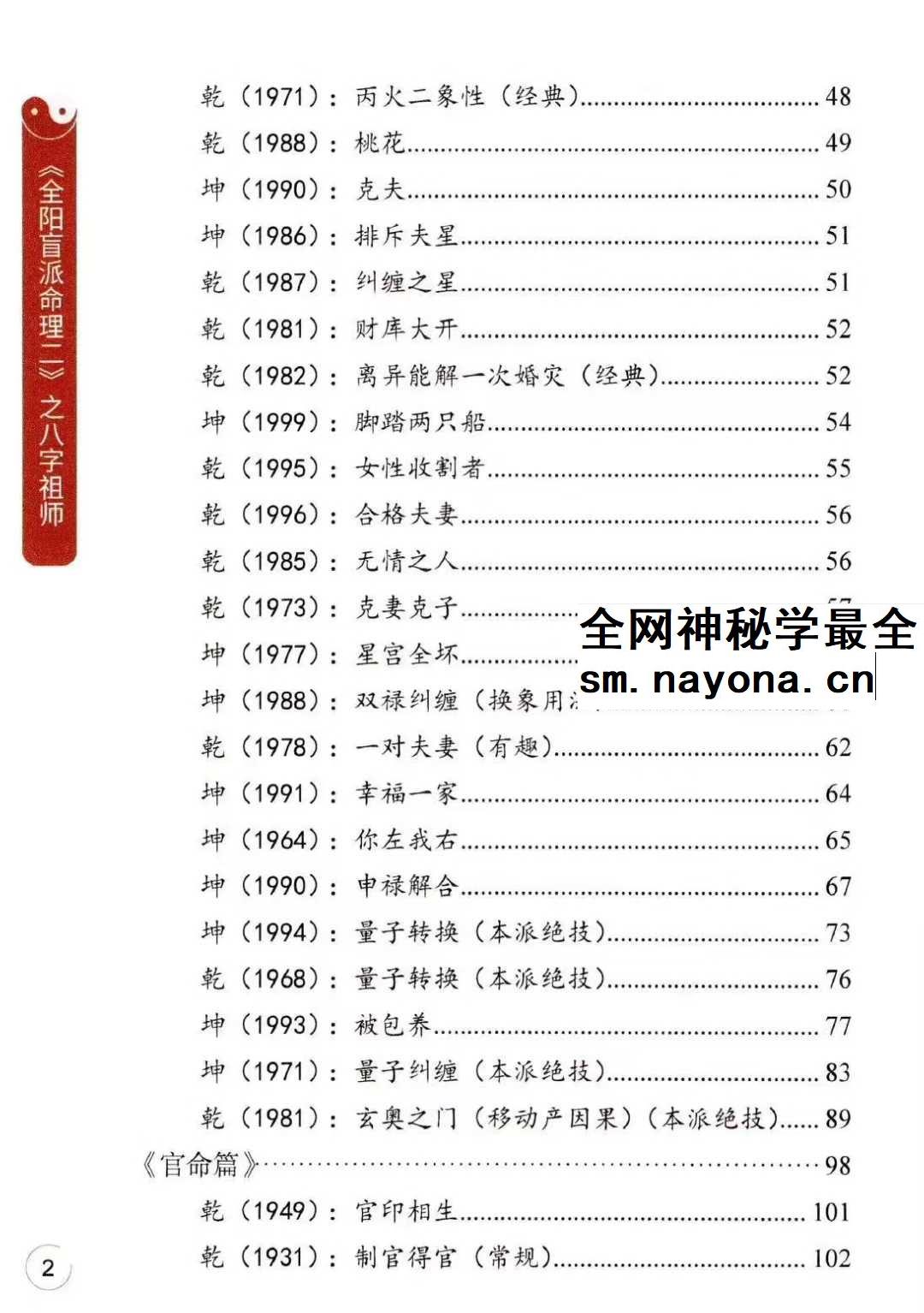 李安民《全阳盲派命理二》之八字祖师 243页
