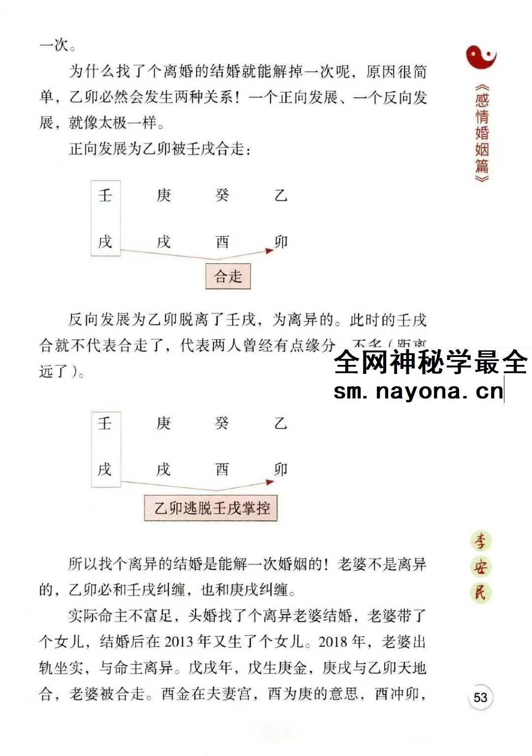 李安民《全阳盲派命理二》之八字祖师 243页