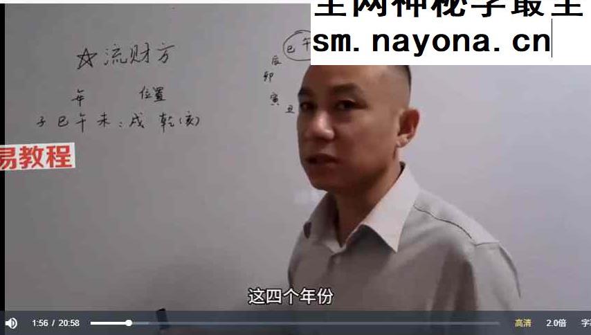 高先生《家居阳宅环境堪舆教学》100集视频