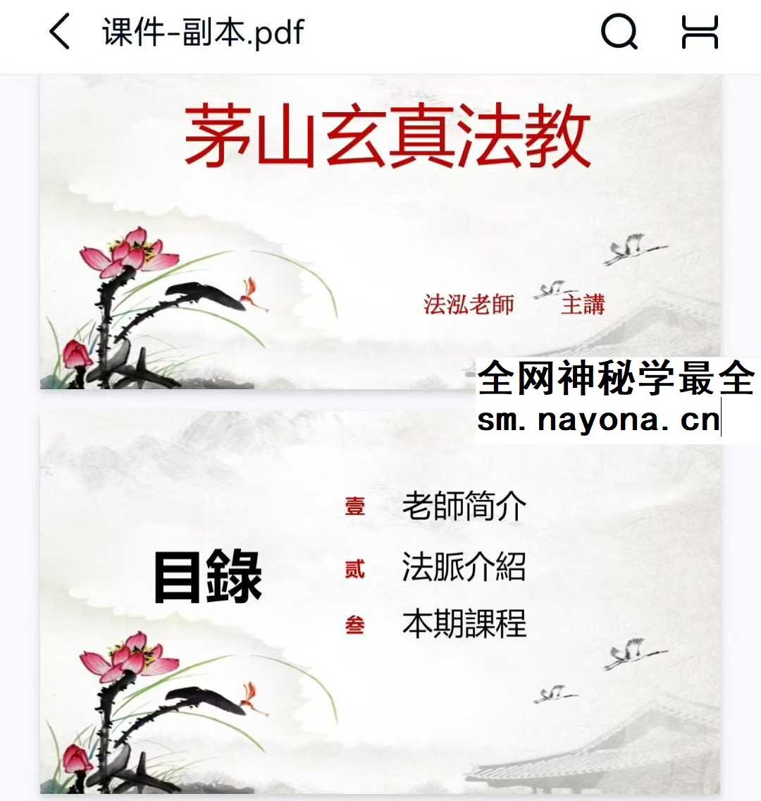法泓 茅山玄真偏财秘法