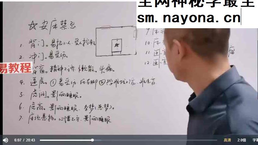 高先生《家居阳宅环境堪舆教学》100集视频