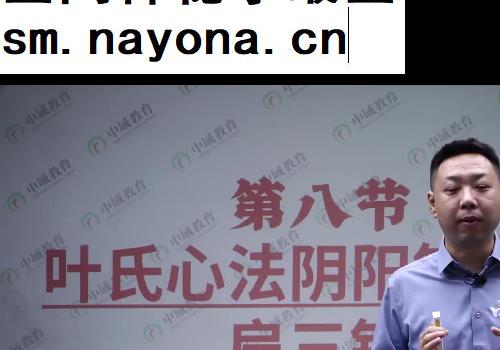 叶浩叶氏心法阴阳针刺法视频课程27集